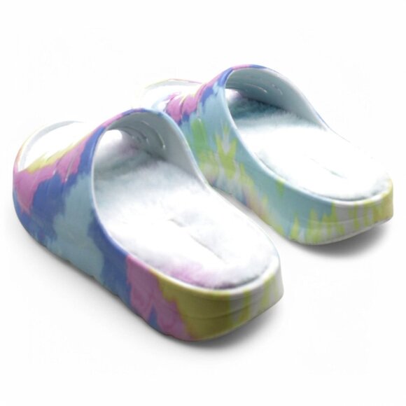 Madden Girl Women S Hawaii-F Slide Sandal Lt Tie Dye 9 - Picture 7 of 8